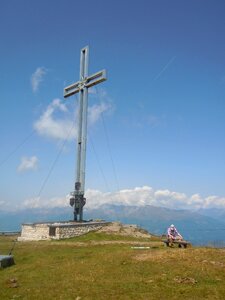 Alpine mountains hiking