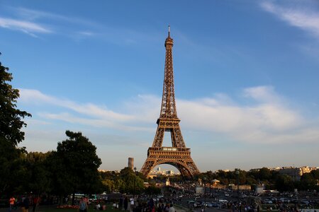 Eiffel tower paris monument capital photo