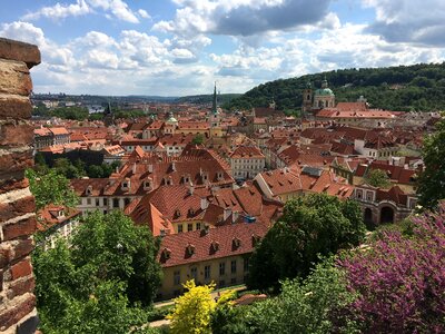 View hradcany architecture photo