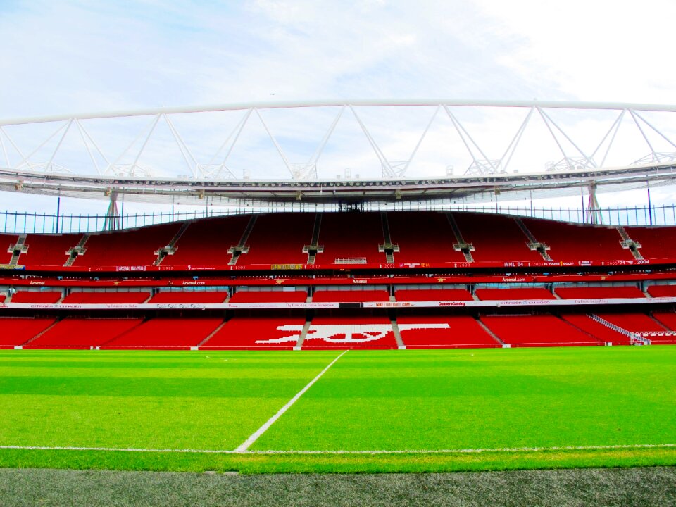 Stadium football pitch