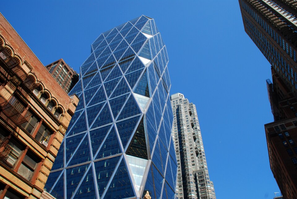 Skyscraper glass architecture