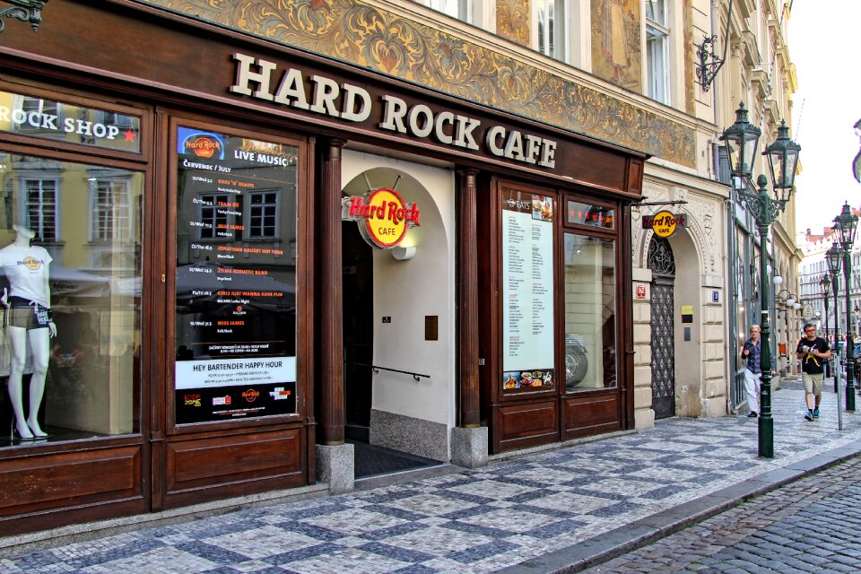 Cafe prague czech republic