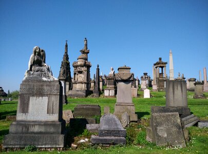 Necropolis grave scotland