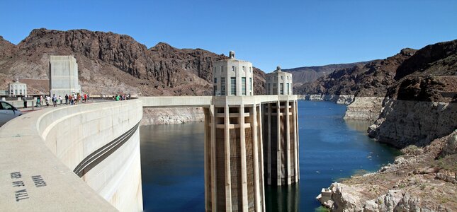 Black canyon colorado river us photo