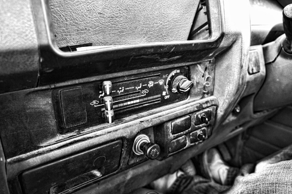 Transportation car inside