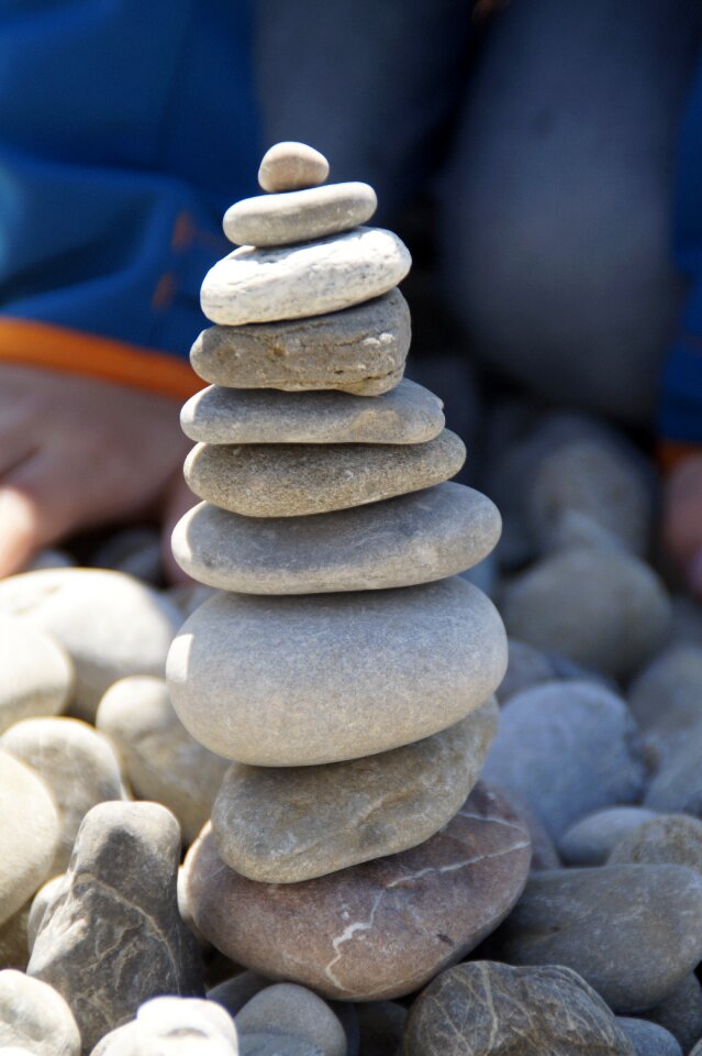 Balance tower stacked photo