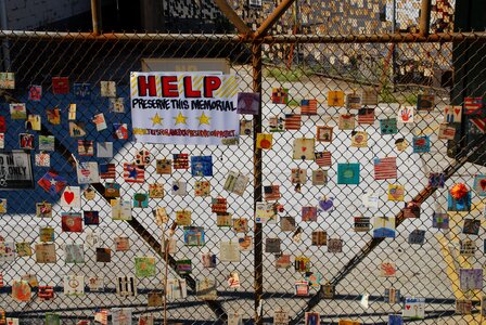 Iron gate new york metal fence photo