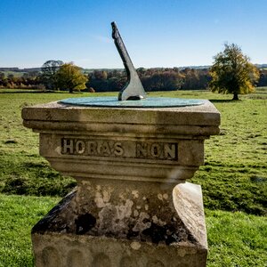 Clock countryside ornamental