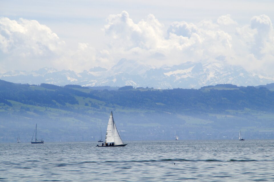 Landscape view alpine