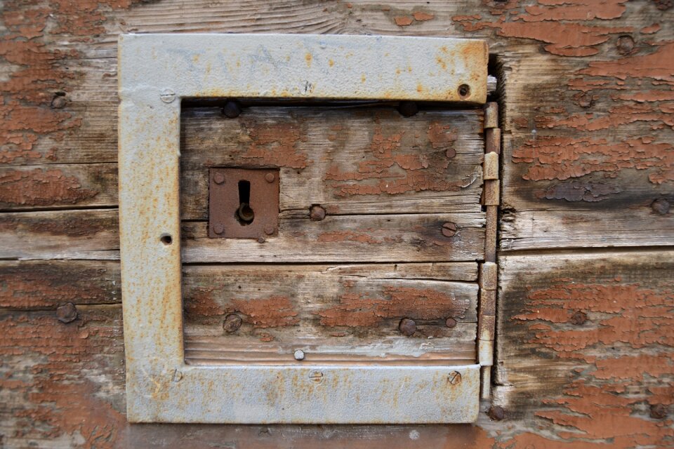 South of france door wood