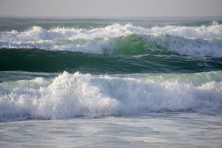 Ocean water wind