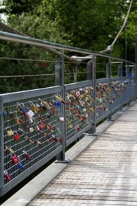 Love castle padlock love