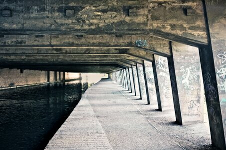 Canal tunnel photo