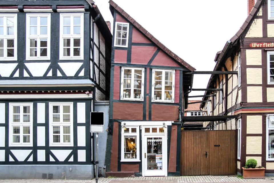 Celle architecture historic center