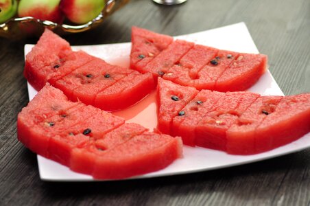Watermelon fruit dim sum