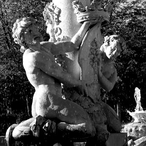 Statue work of art garden photo