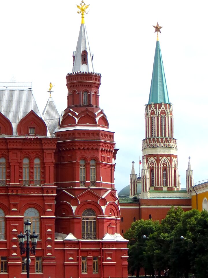 Color bell tower architecture