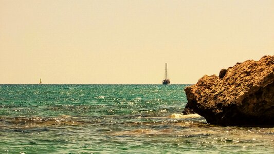 Sea seascape horizon photo