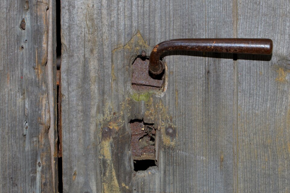 Old old door wood