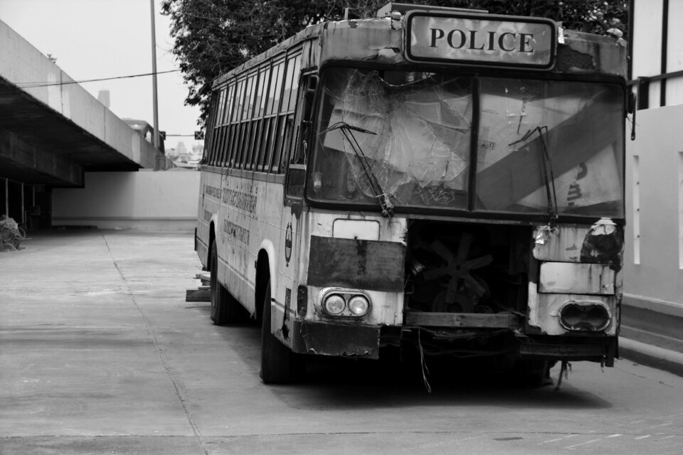 Transportation broken vehicle