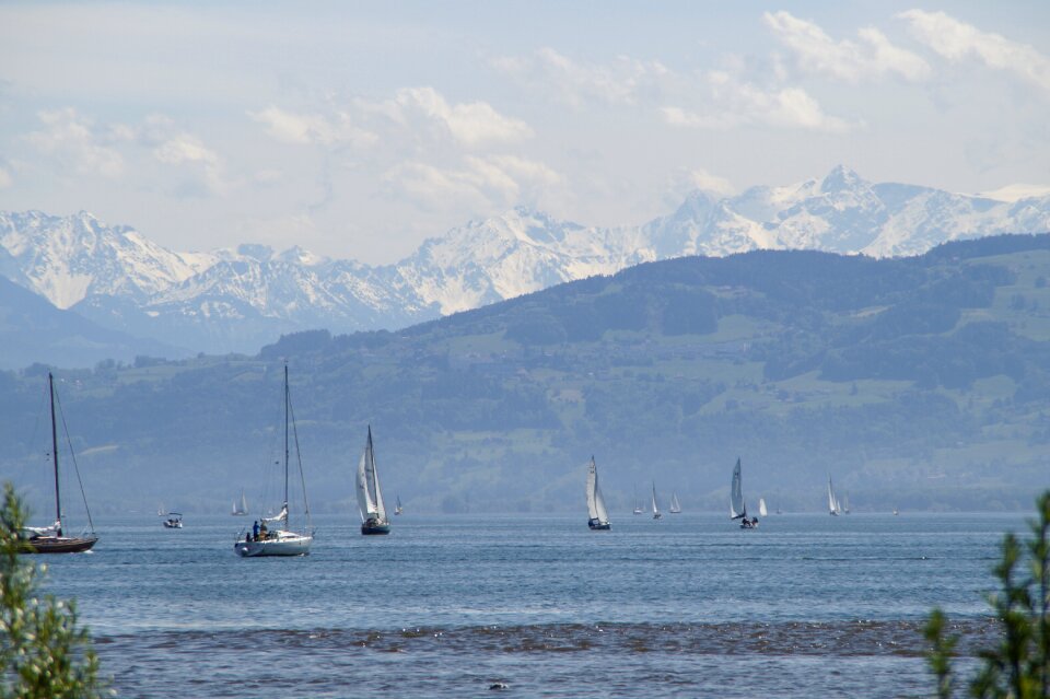 Landscape view alpine