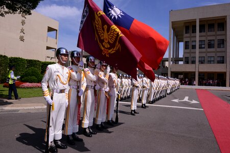 Flag honor guard graduation