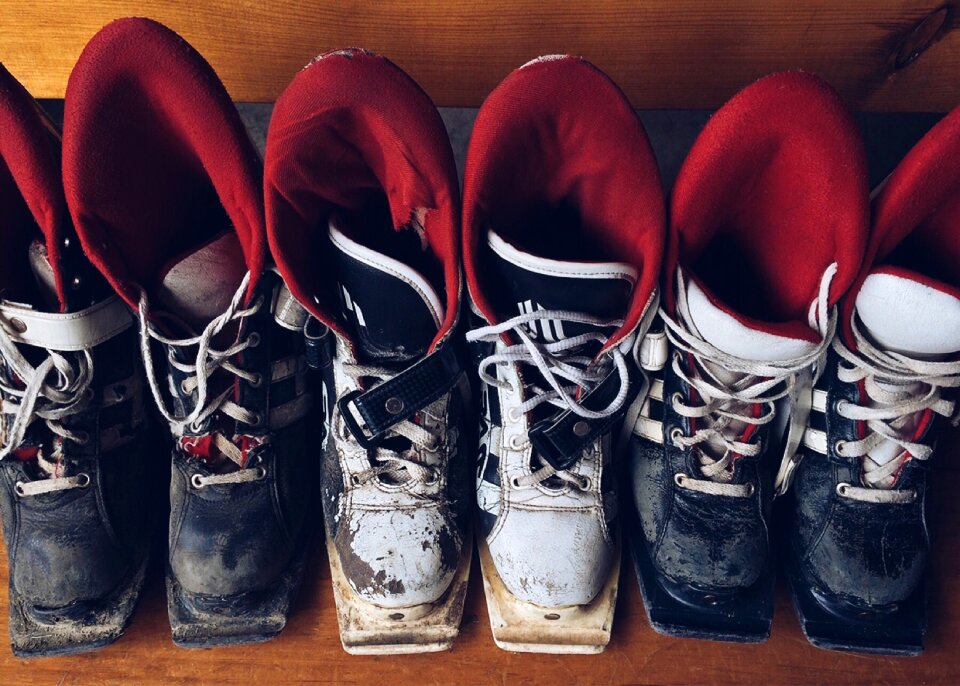 Equipment old leather