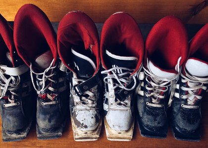 Equipment old leather