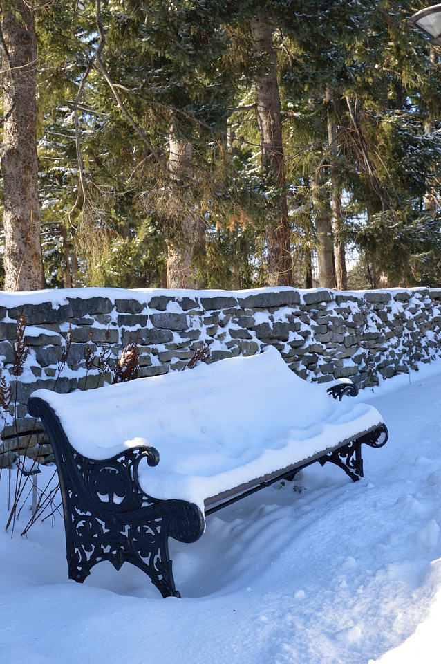 Seat cold snow