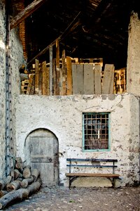Old masonry building historically photo