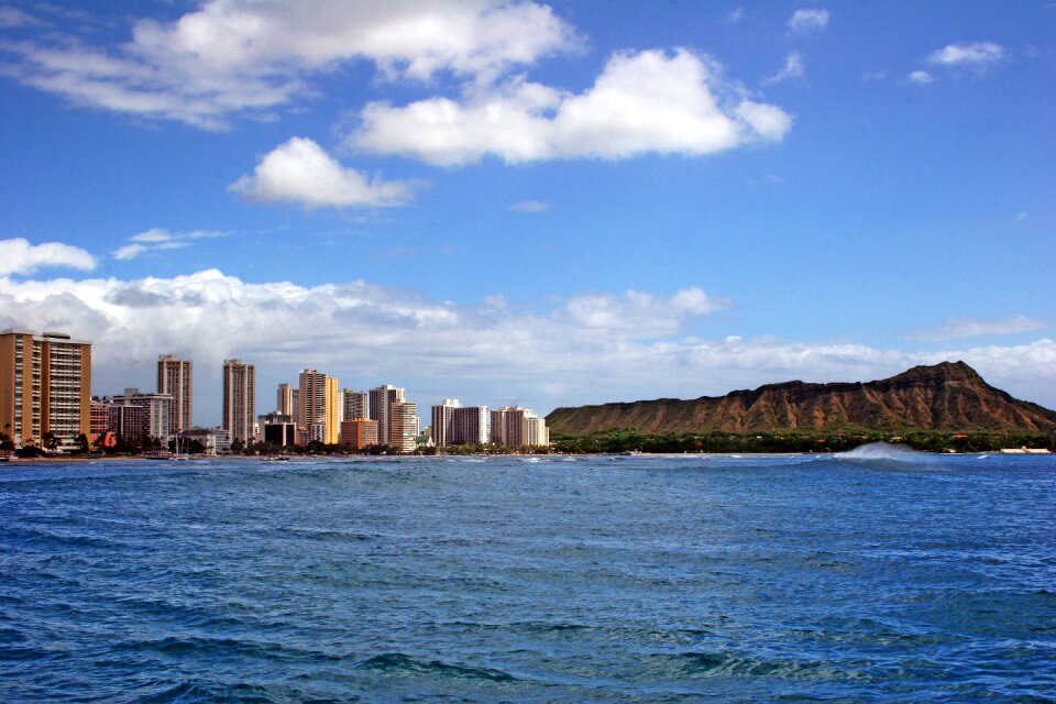 Oahu waikiki beach