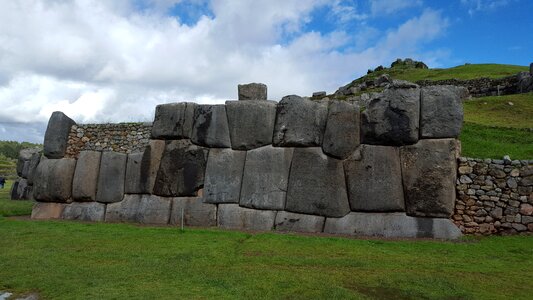 Mountain stone wall heritage