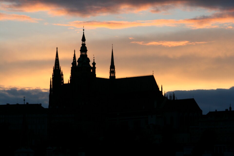 Prague castle small page historically