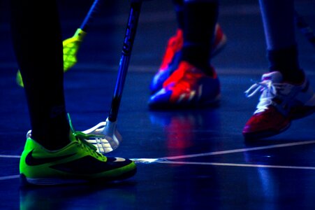 Floorball hockey speed