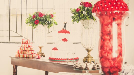 Party table marriage
