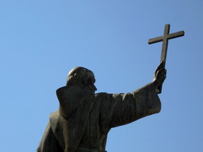Cross monk catholic