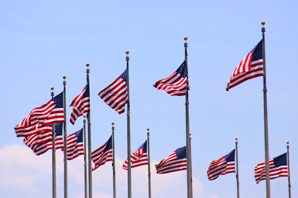 American red blue