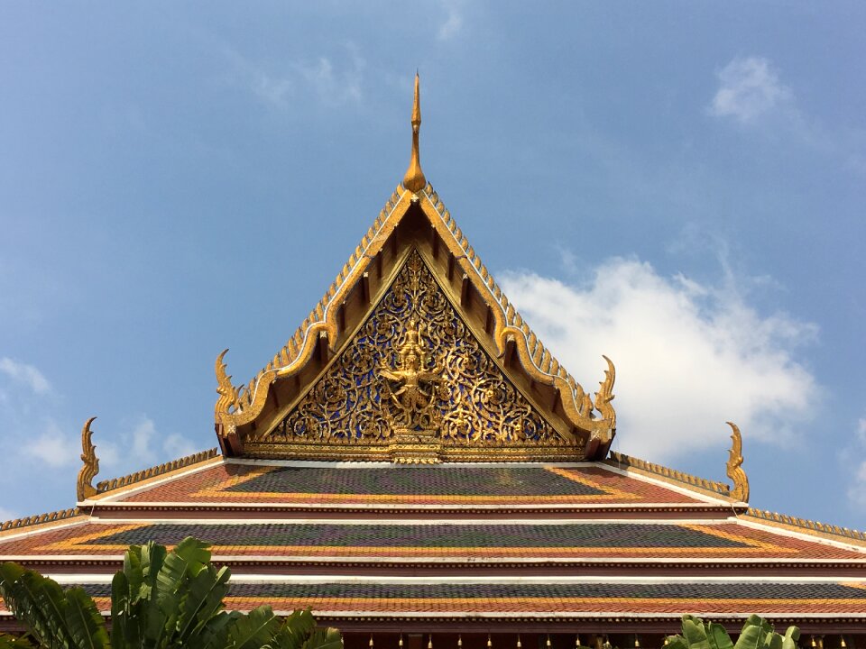 Thailand travel roof
