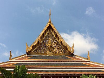 Thailand travel roof photo
