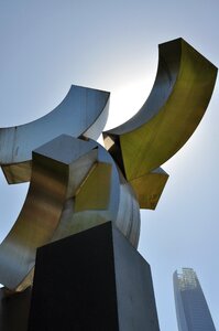 Figures sculpture santiago de chile photo