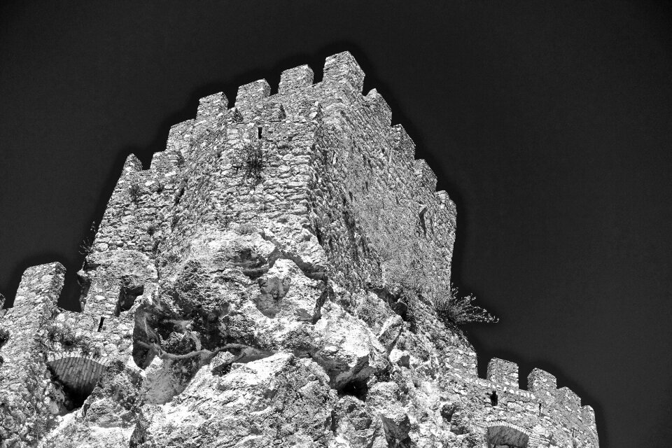 Fortification ruins stone