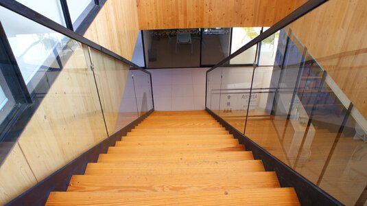 Architecture wood below