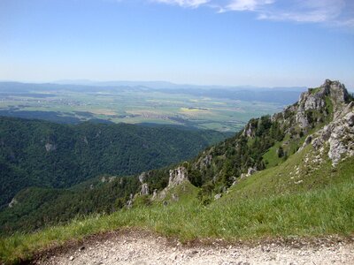 Lanscape hill mornig