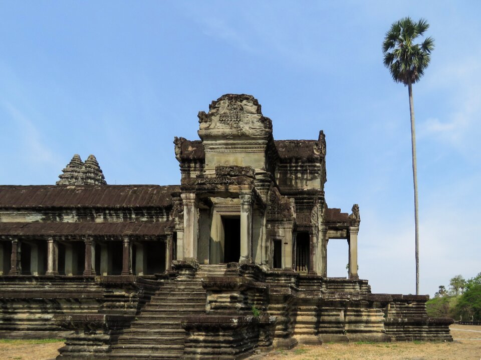 Cambodia temple architecture photo