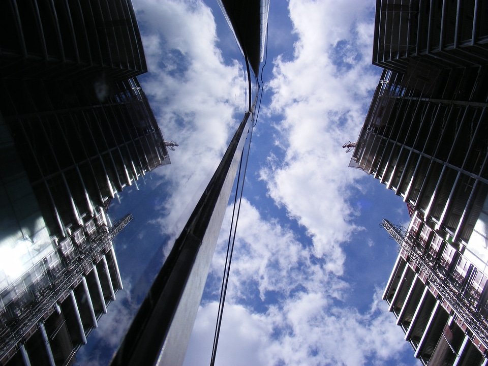 Skyline city tower