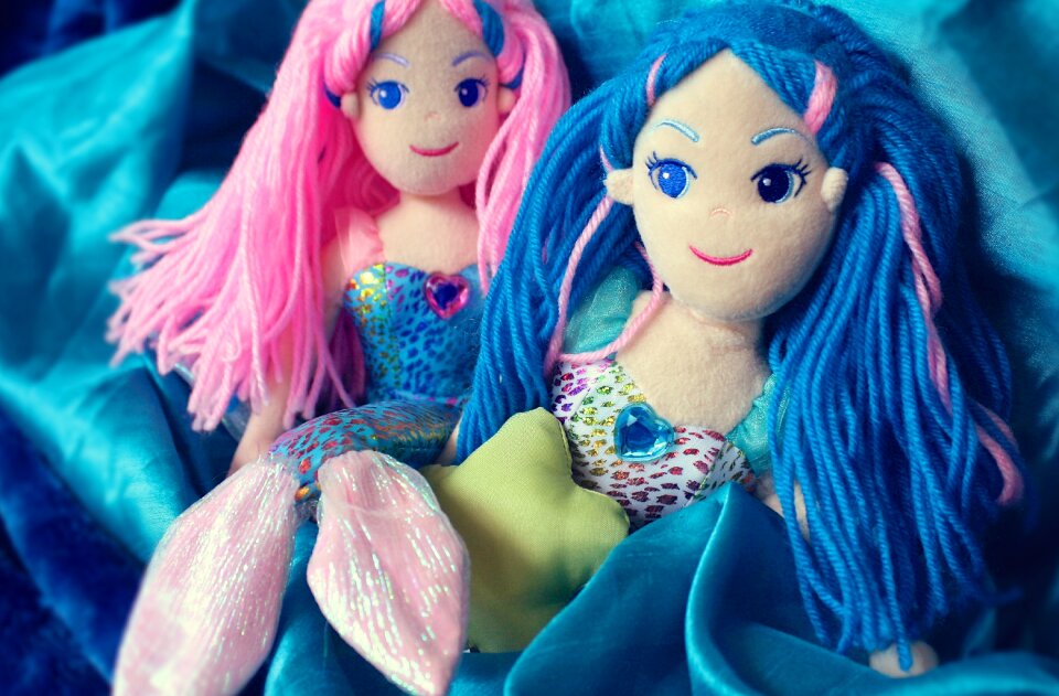 Doll girl marine