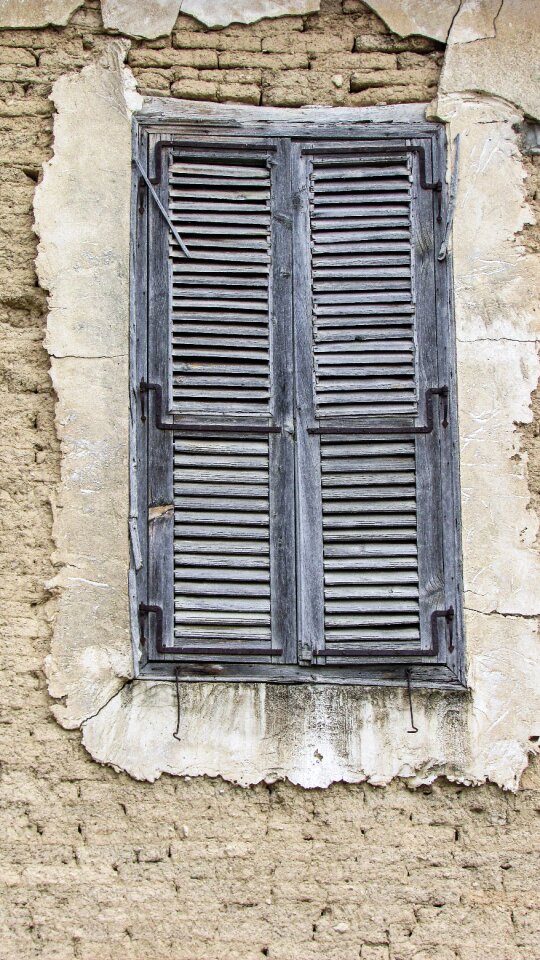 Aged weathered house