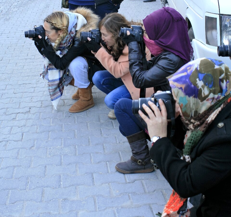 Photo support application outdoor