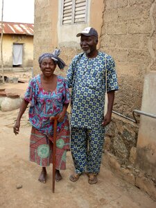 Seniors africa a married couple