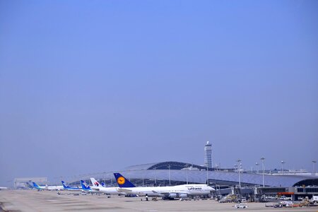 Boeing 747 blue sky osaka